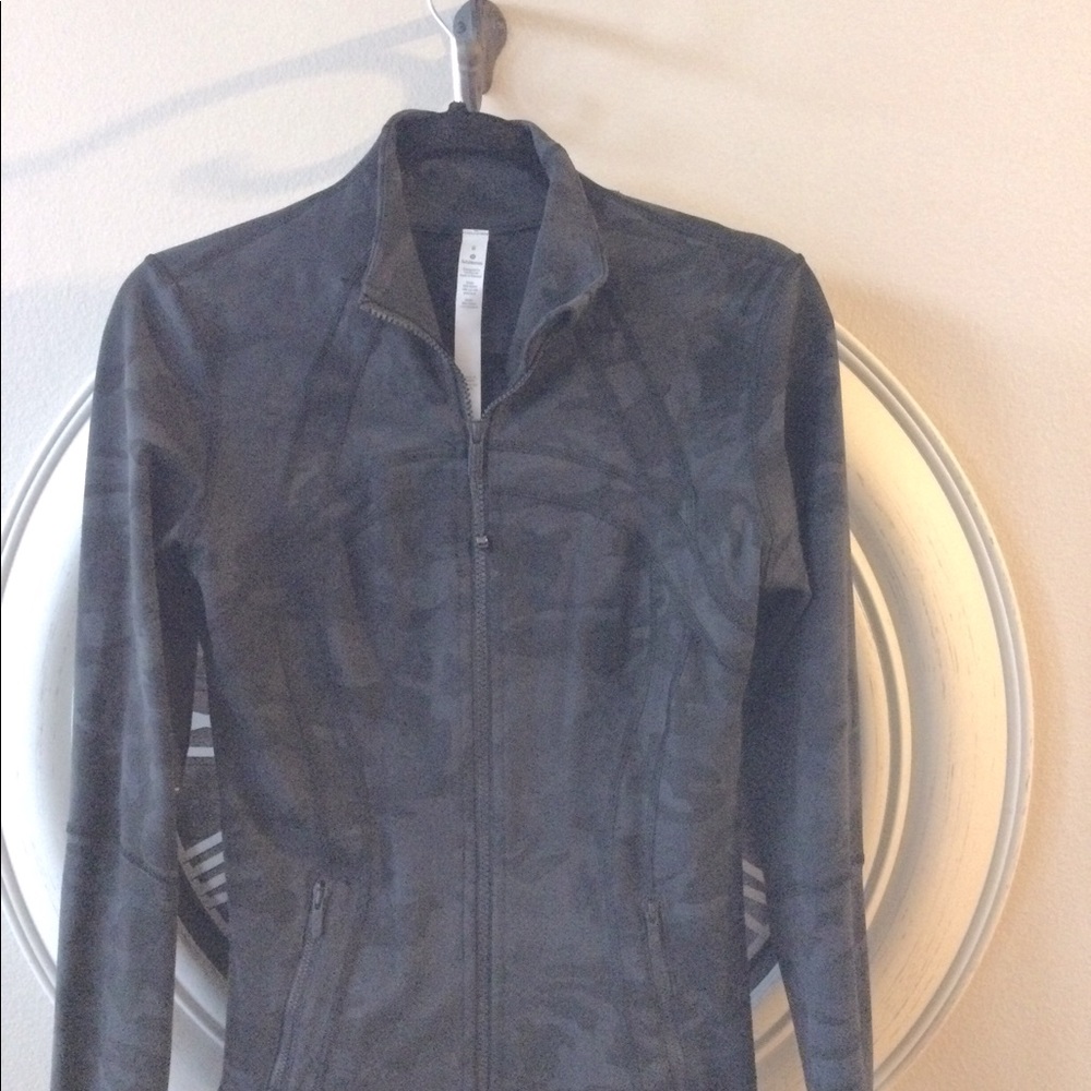 Camo print jacket